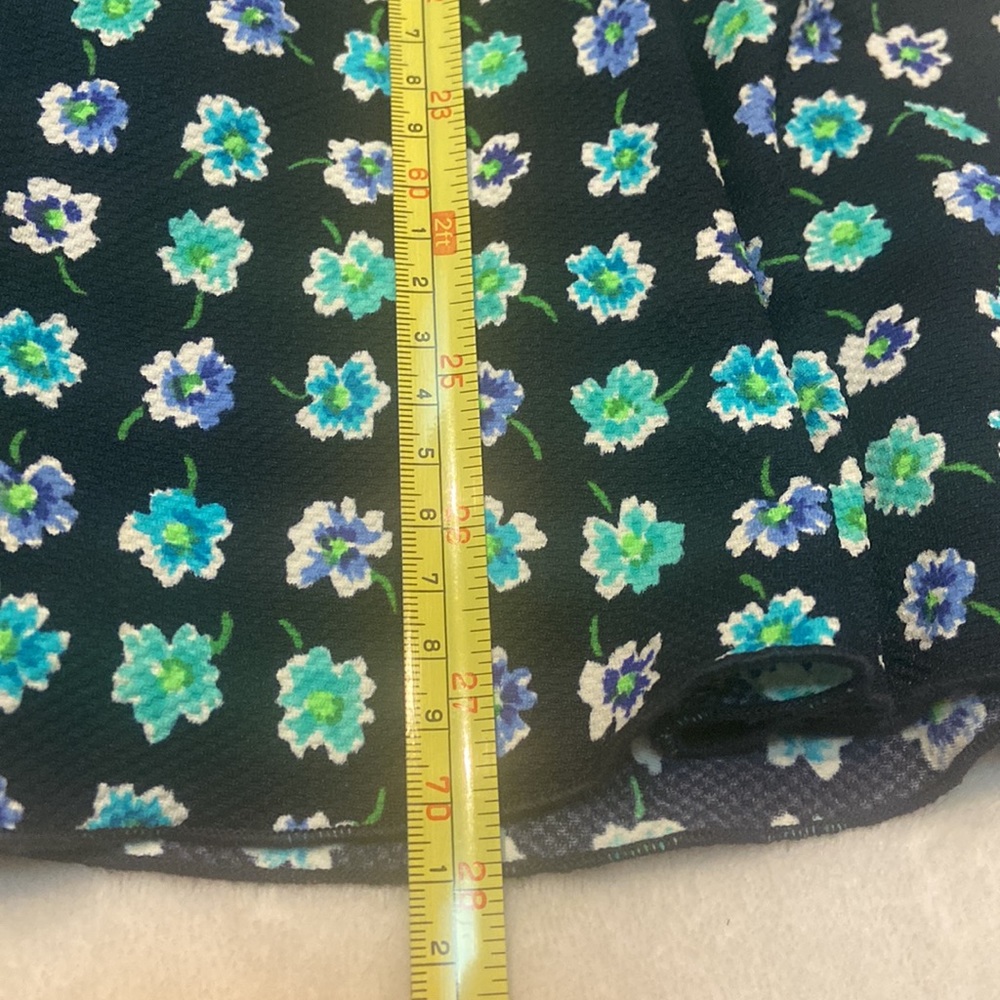 NWT Adrienne Vittadini Underwire Swim Dress Size 12 Navy Multi Flower Print - Picture 12 of 12